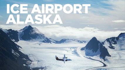 Ice Airport Alaska