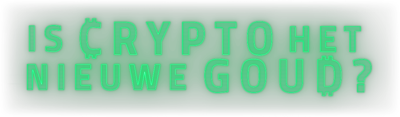 Is Crypto het Nieuwe Goud